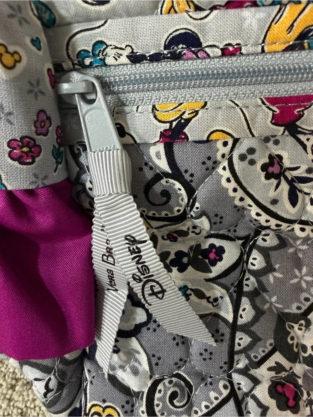 Vera Bradley Disney Limited Edition Mickey Mouse Piccadilly Paisley Backpack